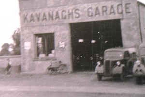 Kavanagh's Garage Urlingford around 1954